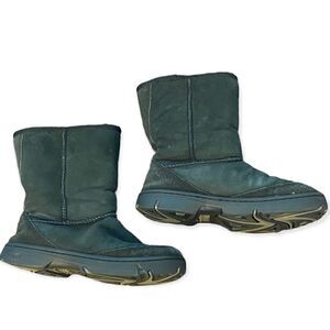 Ugg Ultimate Short Boots Black womens 7 shearling